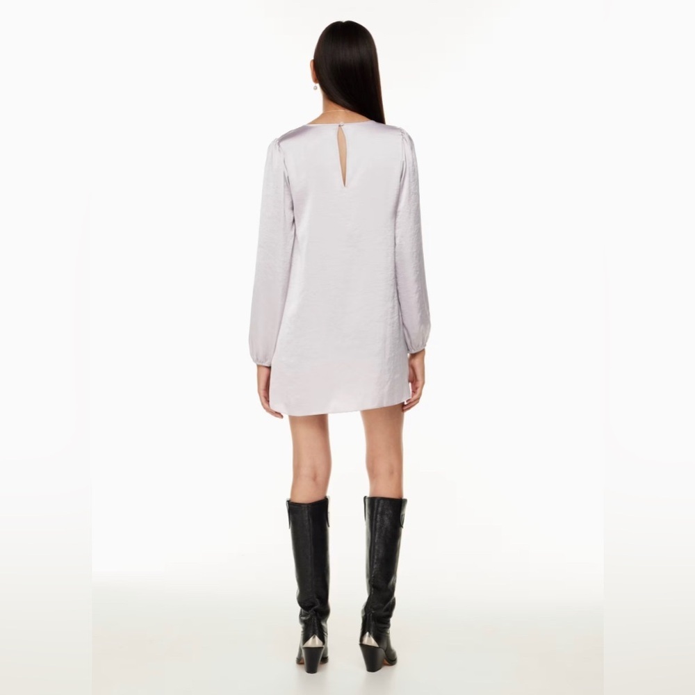 Aritzia Wilfred Marie Puff-sleeve mini dress size S - Picture 7 of 8